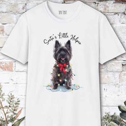 Cairn Terrier #2 Santa's little helper. unisex T shirt