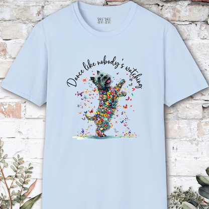 Cairn Terrier #2 "Dance like nobody's watching" unisex T shirt