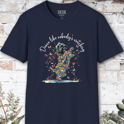Cairn Terrier #2 "Dance like nobody's watching" unisex T shirt