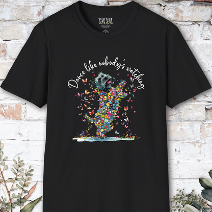 Cairn Terrier #2 "Dance like nobody's watching" unisex T shirt