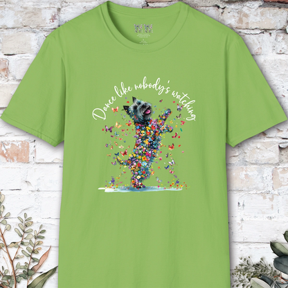 Cairn Terrier #2 "Dance like nobody's watching" unisex T shirt