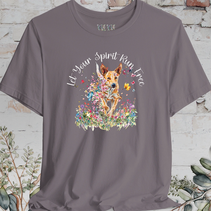 Carolina Dog 'Let your spirit run free' T shirt