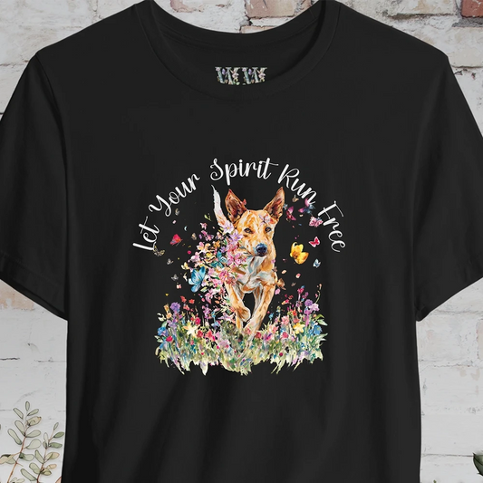 Carolina Dog 'Let your spirit run free' T shirt