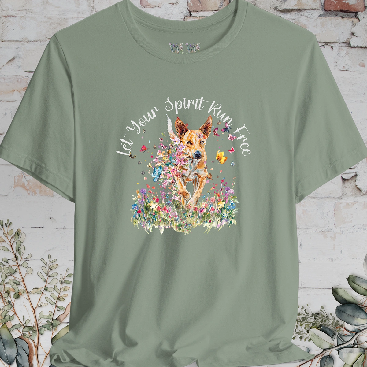 Carolina Dog 'Let your spirit run free' T shirt