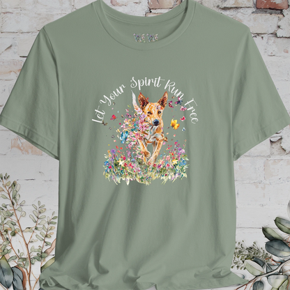 Carolina Dog 'Let your spirit run free' T shirt