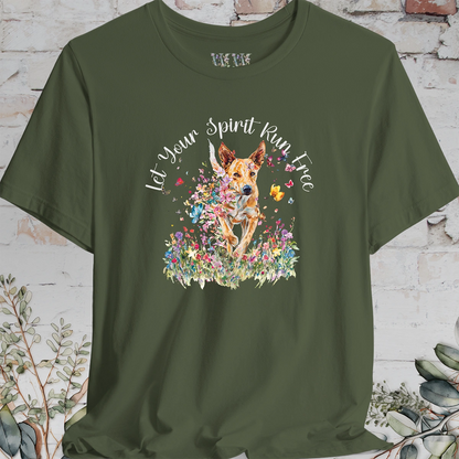 Carolina Dog 'Let your spirit run free' T shirt