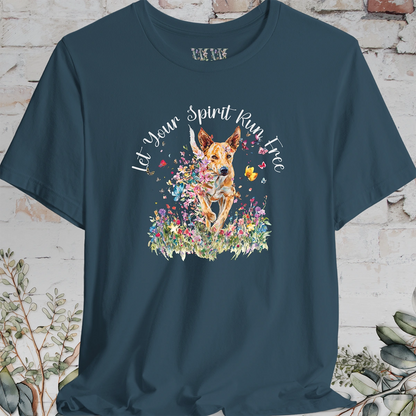 Carolina Dog 'Let your spirit run free' T shirt