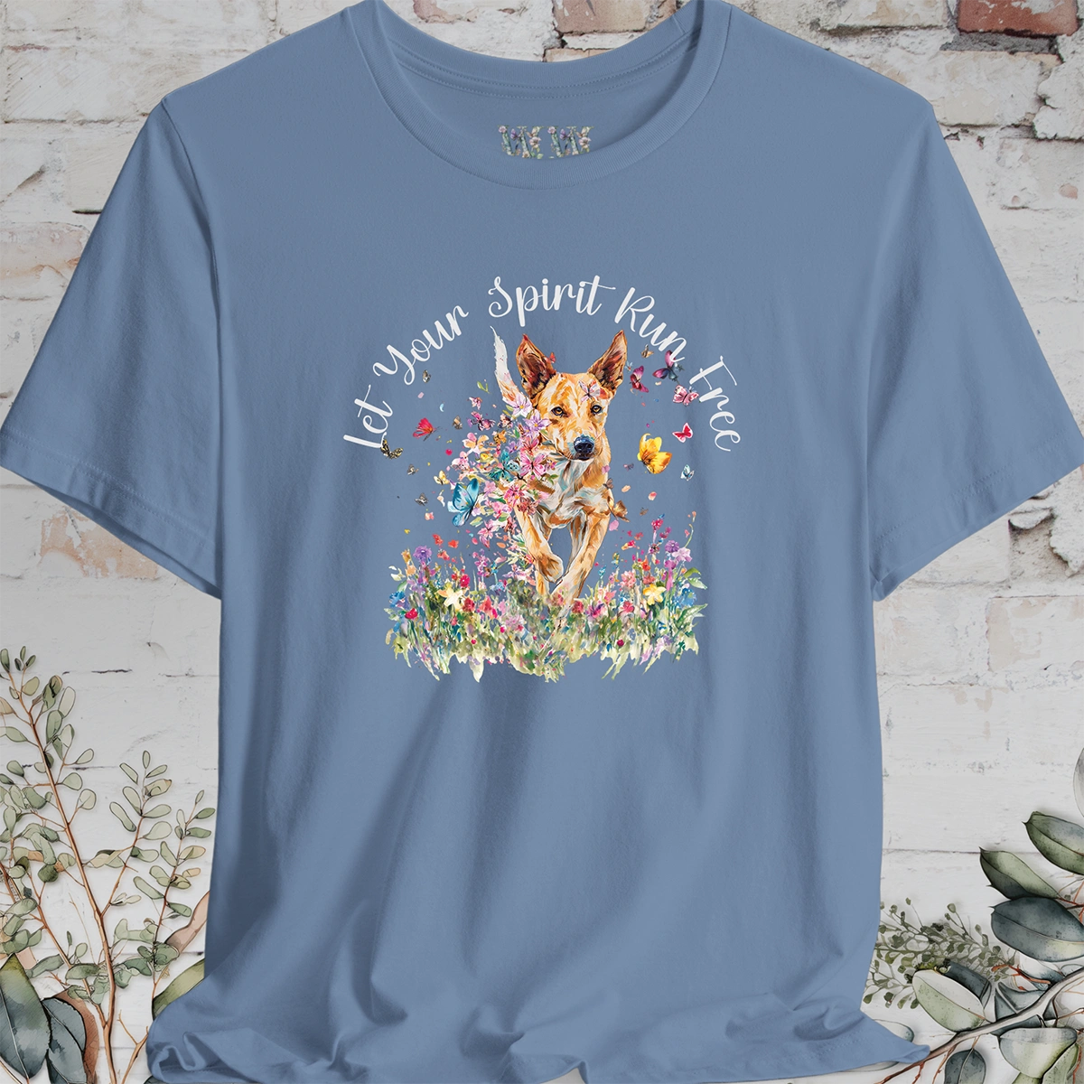 Carolina Dog 'Let your spirit run free' T shirt