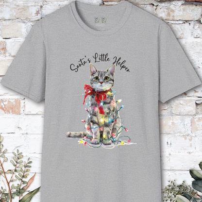 Cat #1 Santa's little helper. unisex T shirt