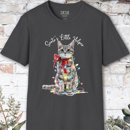 Cat #1 Santa's little helper. unisex T shirt
