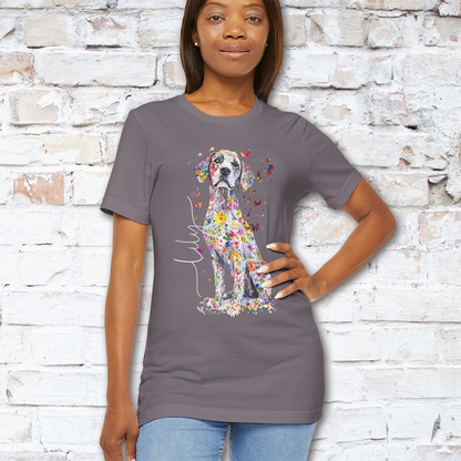 Catahoulas Floral  Personalized T shirt