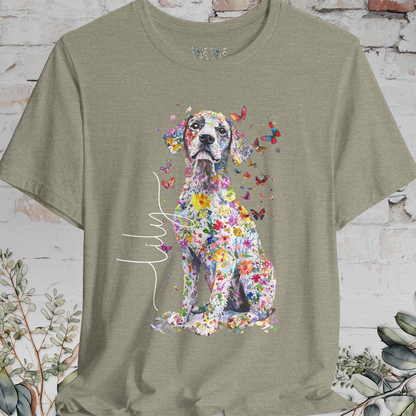 Catahoulas Floral  Personalized T shirt