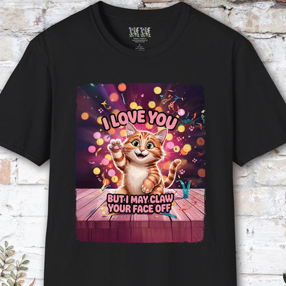 I Love You Cat #2 T shirt