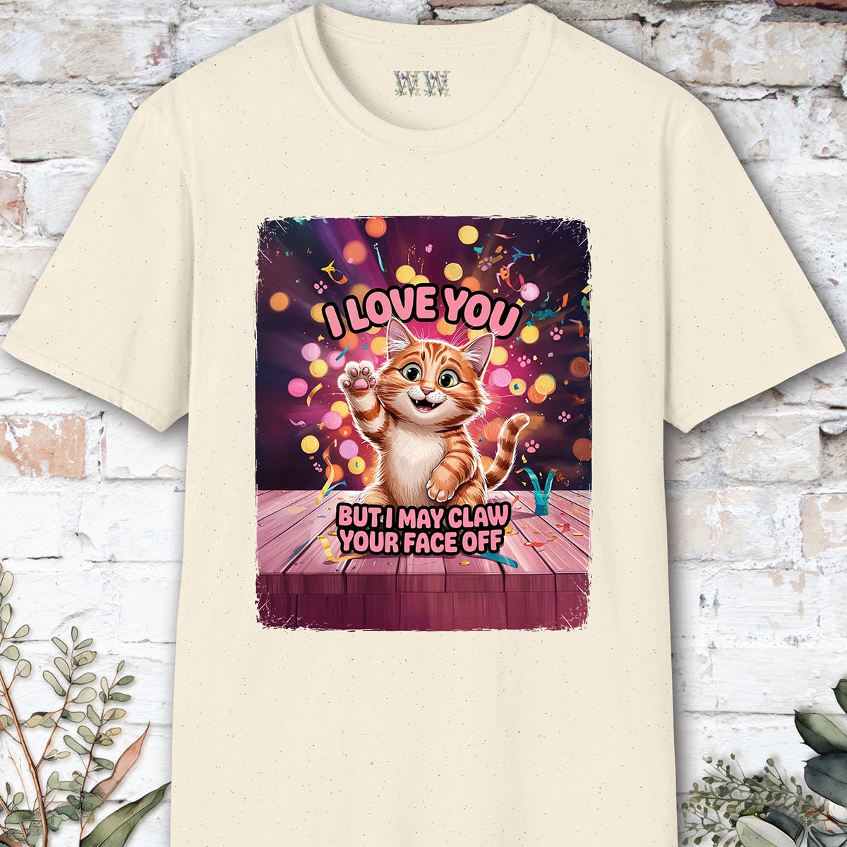 I Love You Cat #2 T shirt
