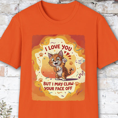 I Love You Cat #3 T shirt