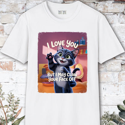 I Love You Cat #4 T shirt