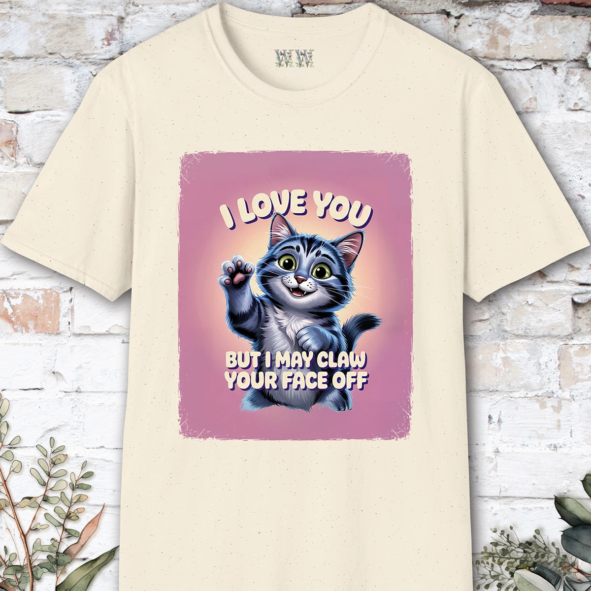 I Love You Cat #6 T shirt