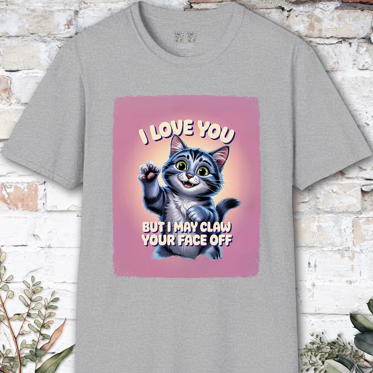 I Love You Cat #6 T shirt