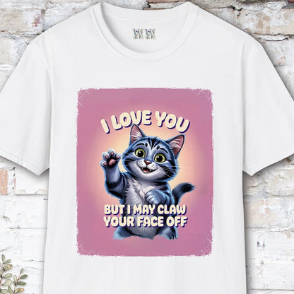 I Love You Cat #6 T shirt