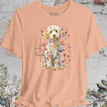 Cavachon #1 Floral Personalized T shirt