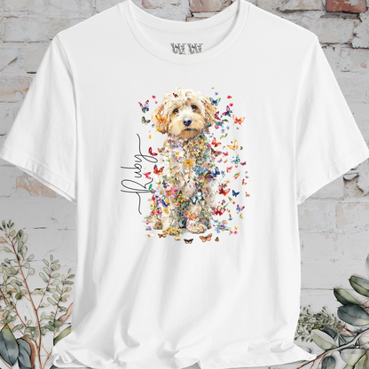 Cavachon #1 Floral Personalized T shirt