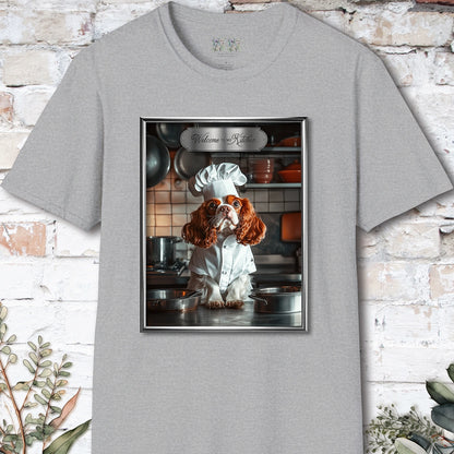 Cavalier King Charles Spaniel Chef Unisex T shirt