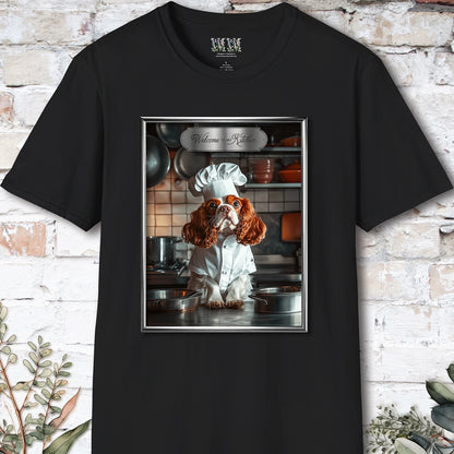 Cavalier King Charles Spaniel Chef Unisex T shirt