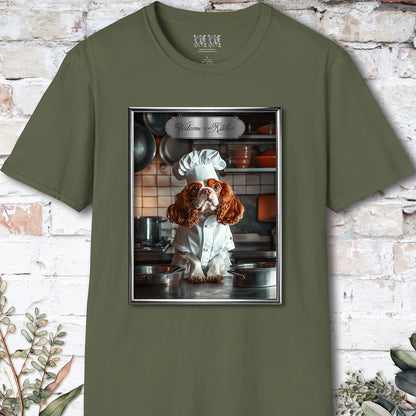 Cavalier King Charles Spaniel Chef Unisex T shirt