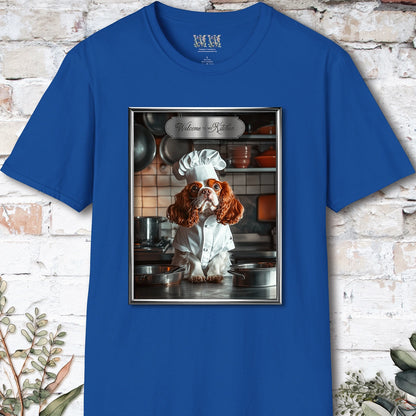 Cavalier King Charles Spaniel Chef Unisex T shirt