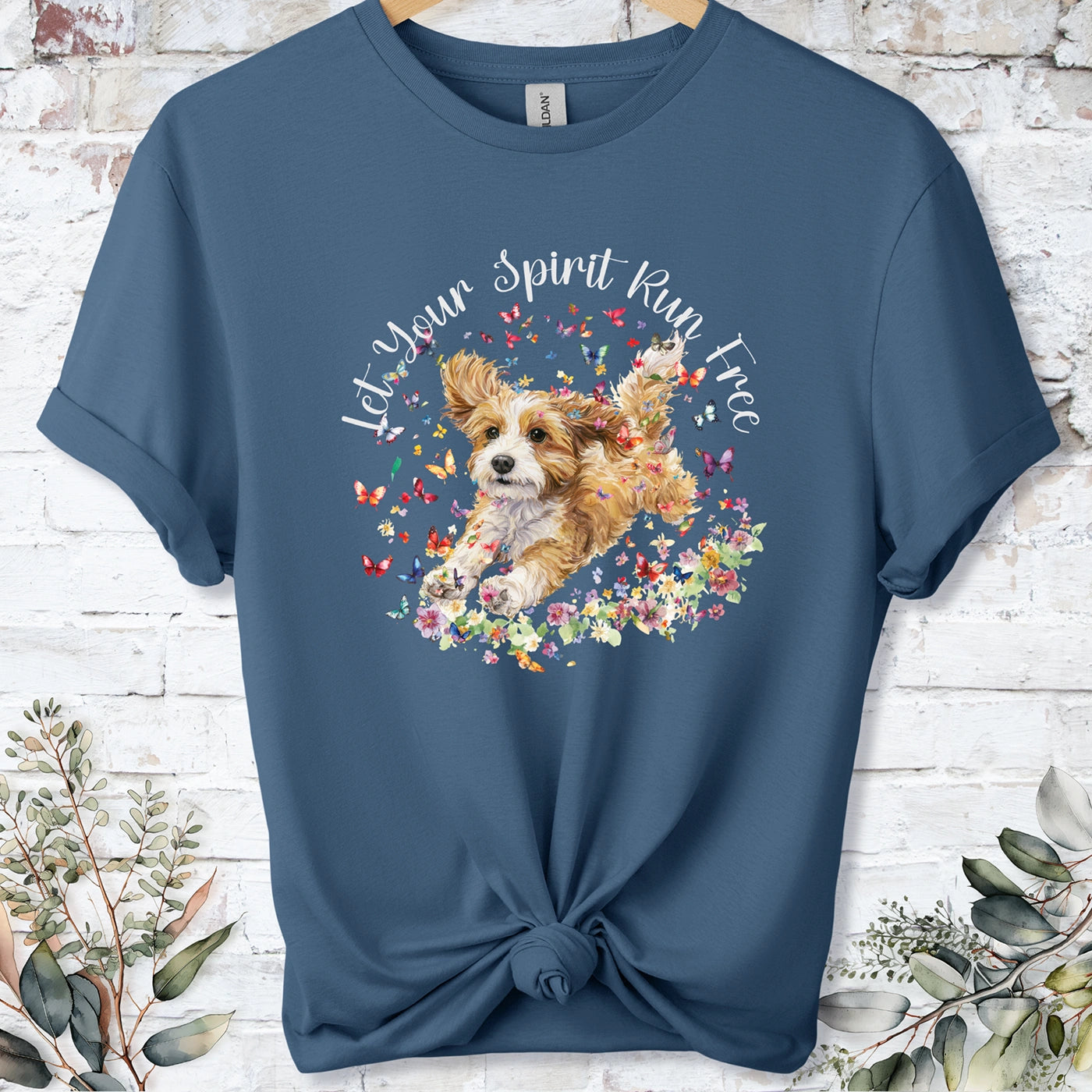 Cavapoo/Cavoodle #2 Let your spirit run free, Unixex  T shirt