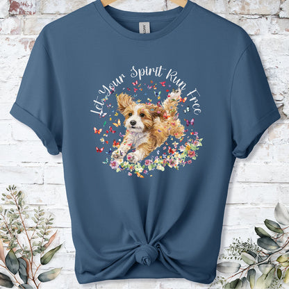 Cavapoo/Cavoodle #2 Let your spirit run free, Unixex  T shirt
