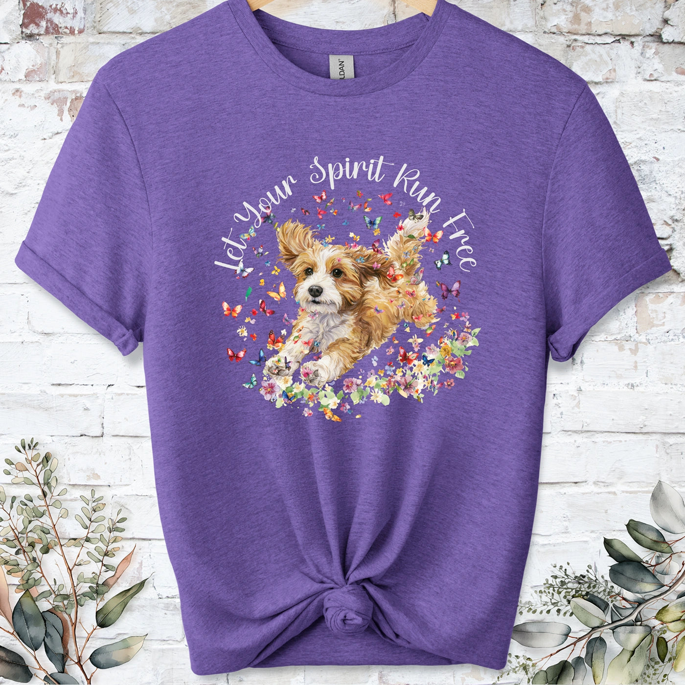 Cavapoo/Cavoodle #2 Let your spirit run free, Unixex  T shirt