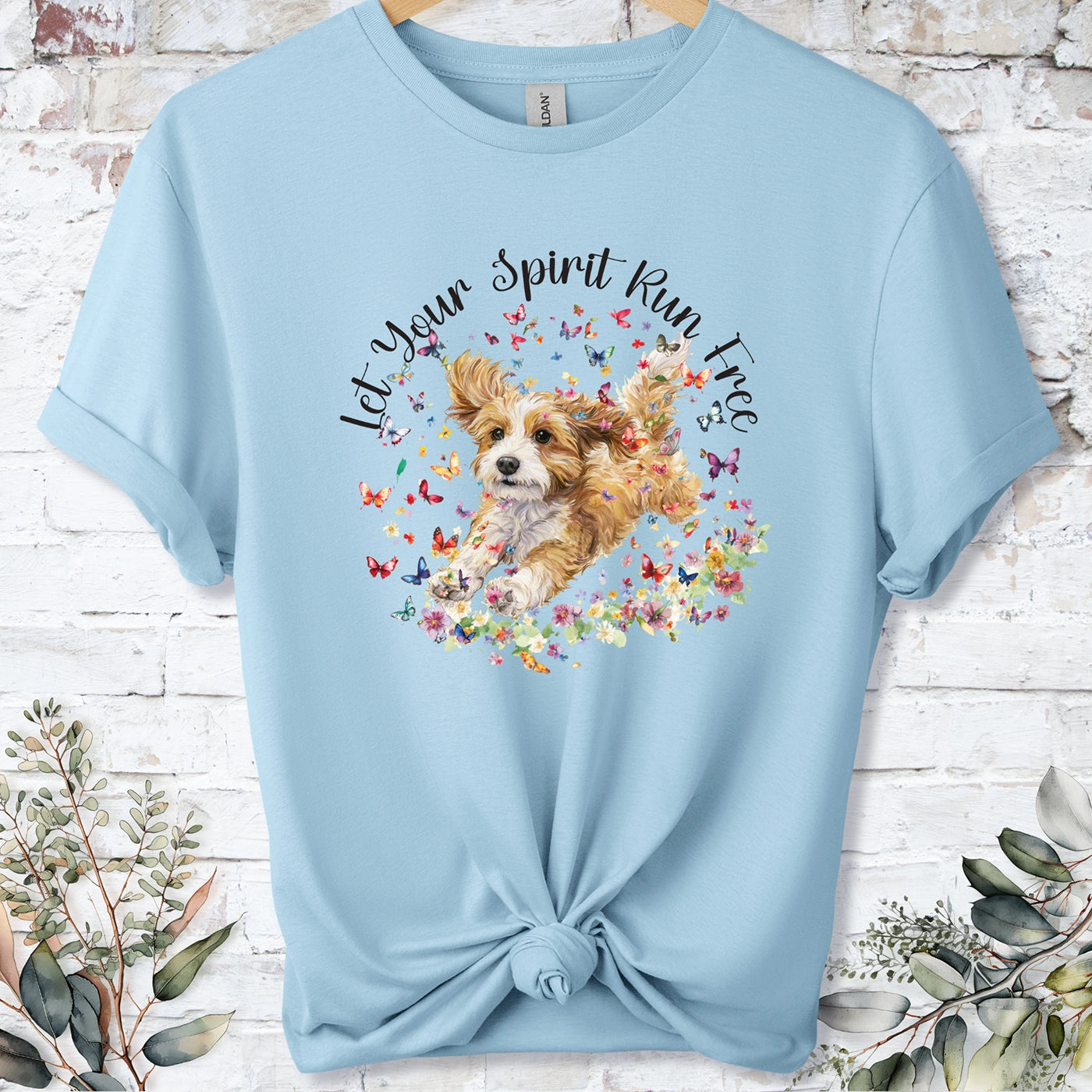 Cavapoo/Cavoodle #2 Let your spirit run free, Unixex  T shirt