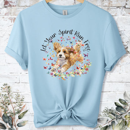 Cavapoo/Cavoodle #2 Let your spirit run free, Unixex  T shirt