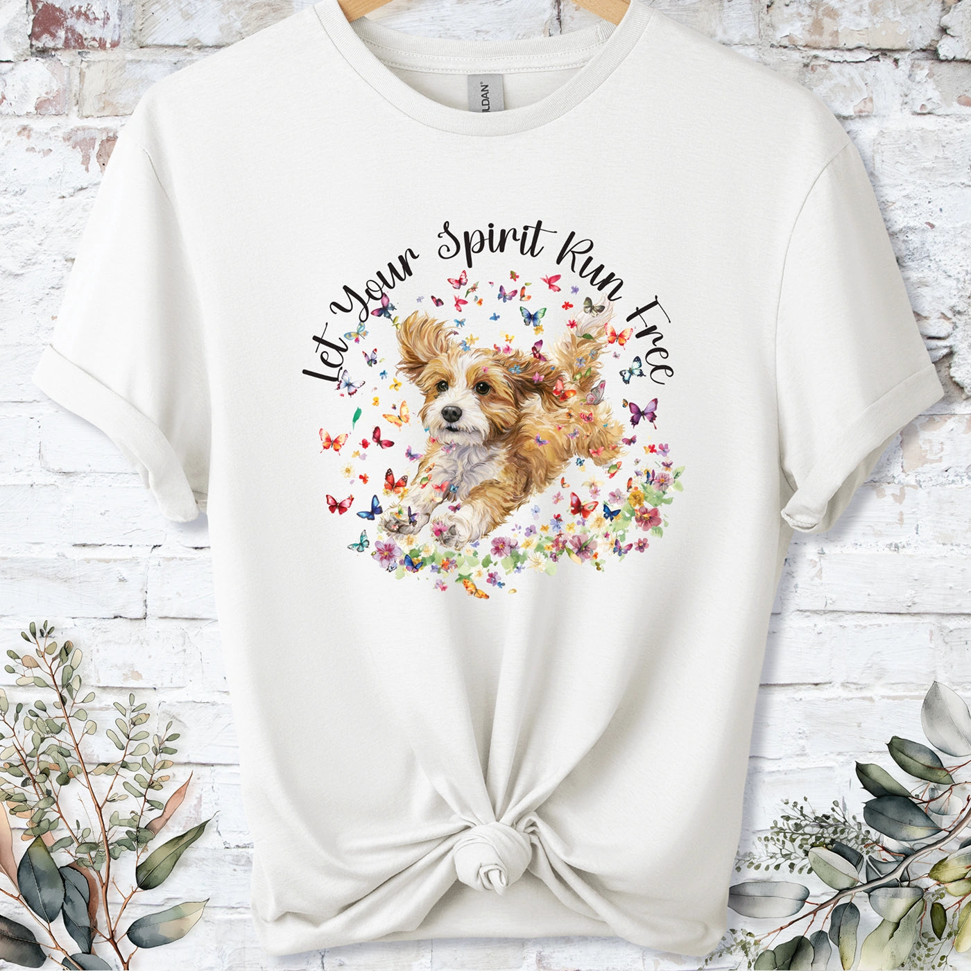 Cavapoo/Cavoodle #2 Let your spirit run free, Unixex  T shirt
