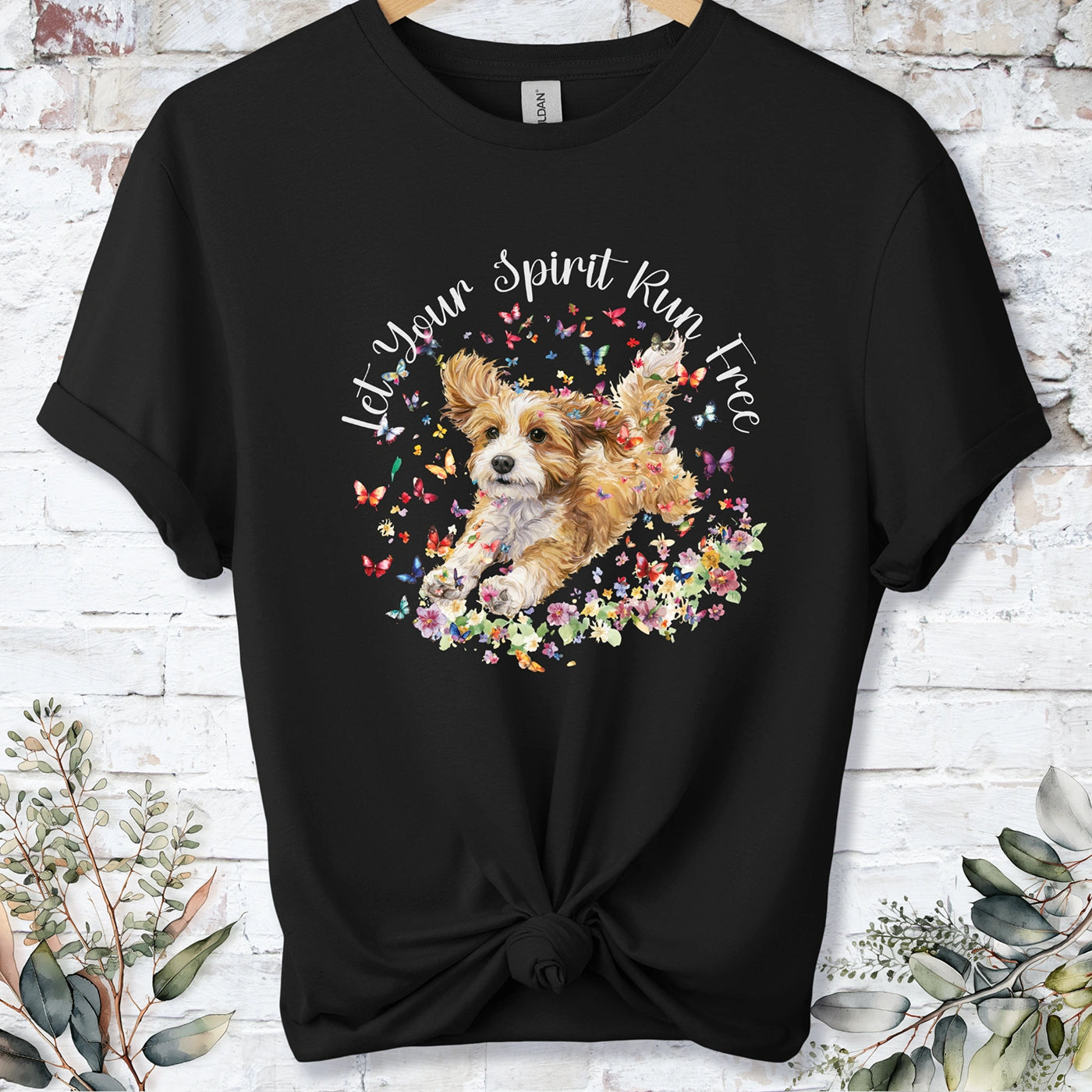 Cavapoo/Cavoodle #2 Let your spirit run free, Unixex  T shirt