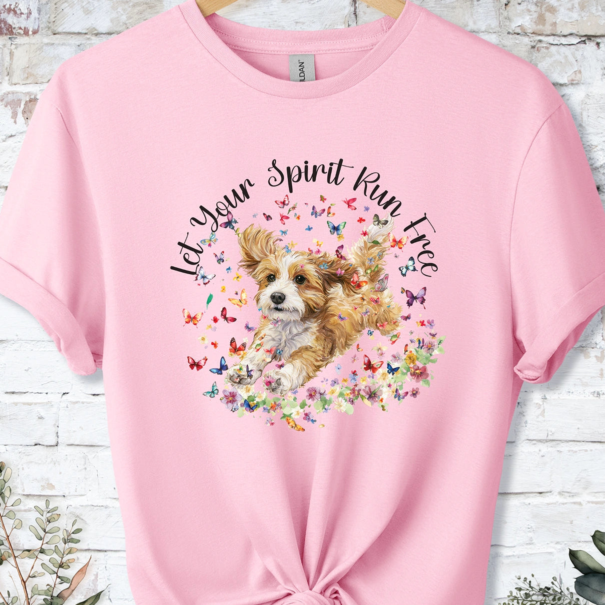 Cavapoo/Cavoodle #2 Let your spirit run free, Unixex  T shirt