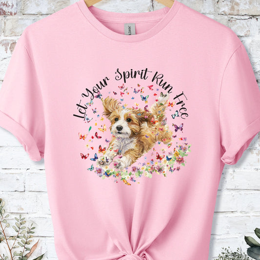 Cavapoo/Cavoodle #2 Let your spirit run free, Unixex  T shirt