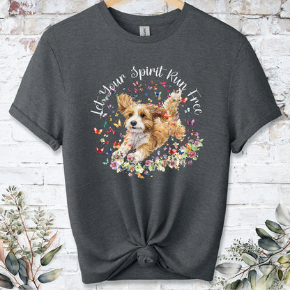 Cavapoo/Cavoodle #2 Let your spirit run free, Unixex  T shirt