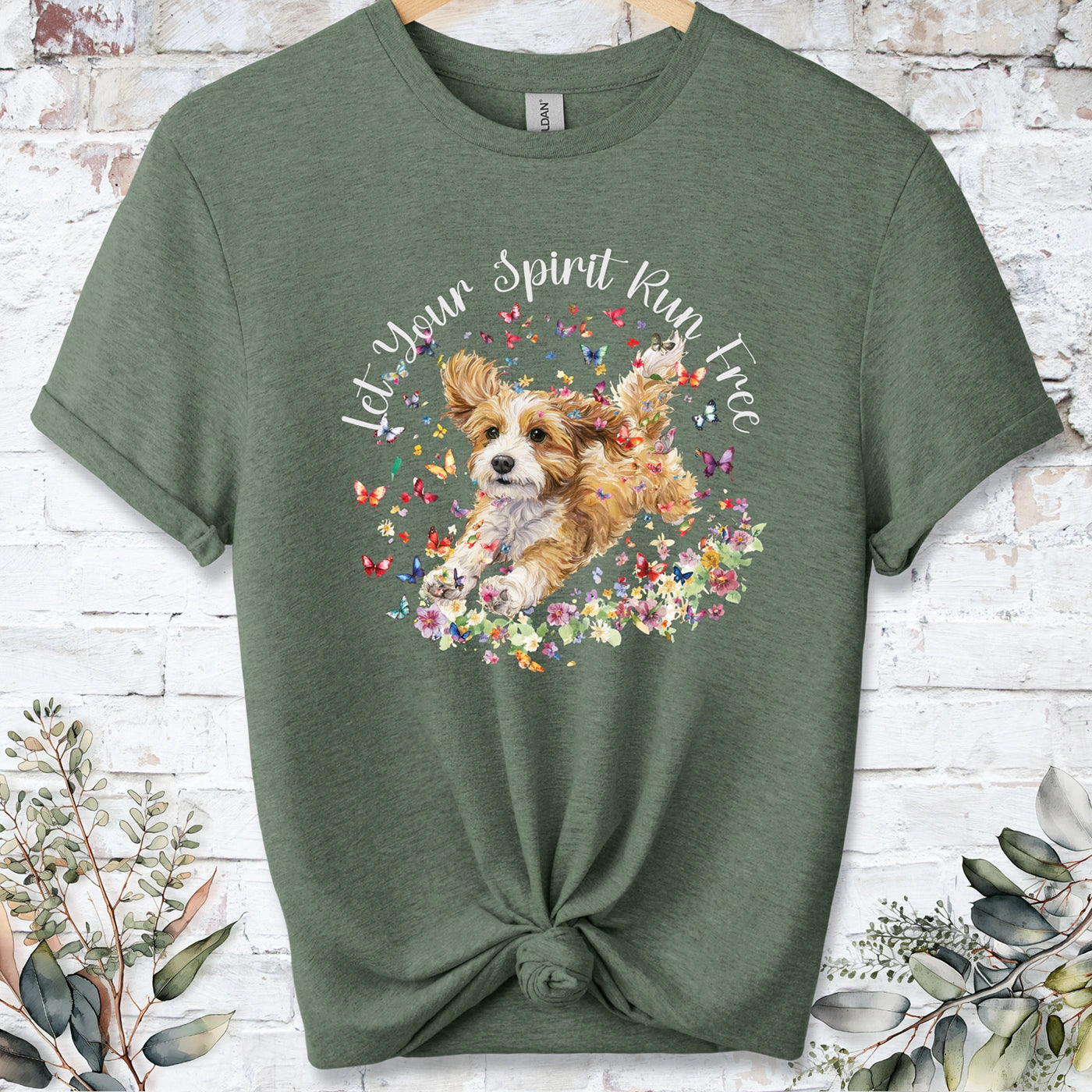 Cavapoo/Cavoodle #2 Let your spirit run free, Unixex  T shirt