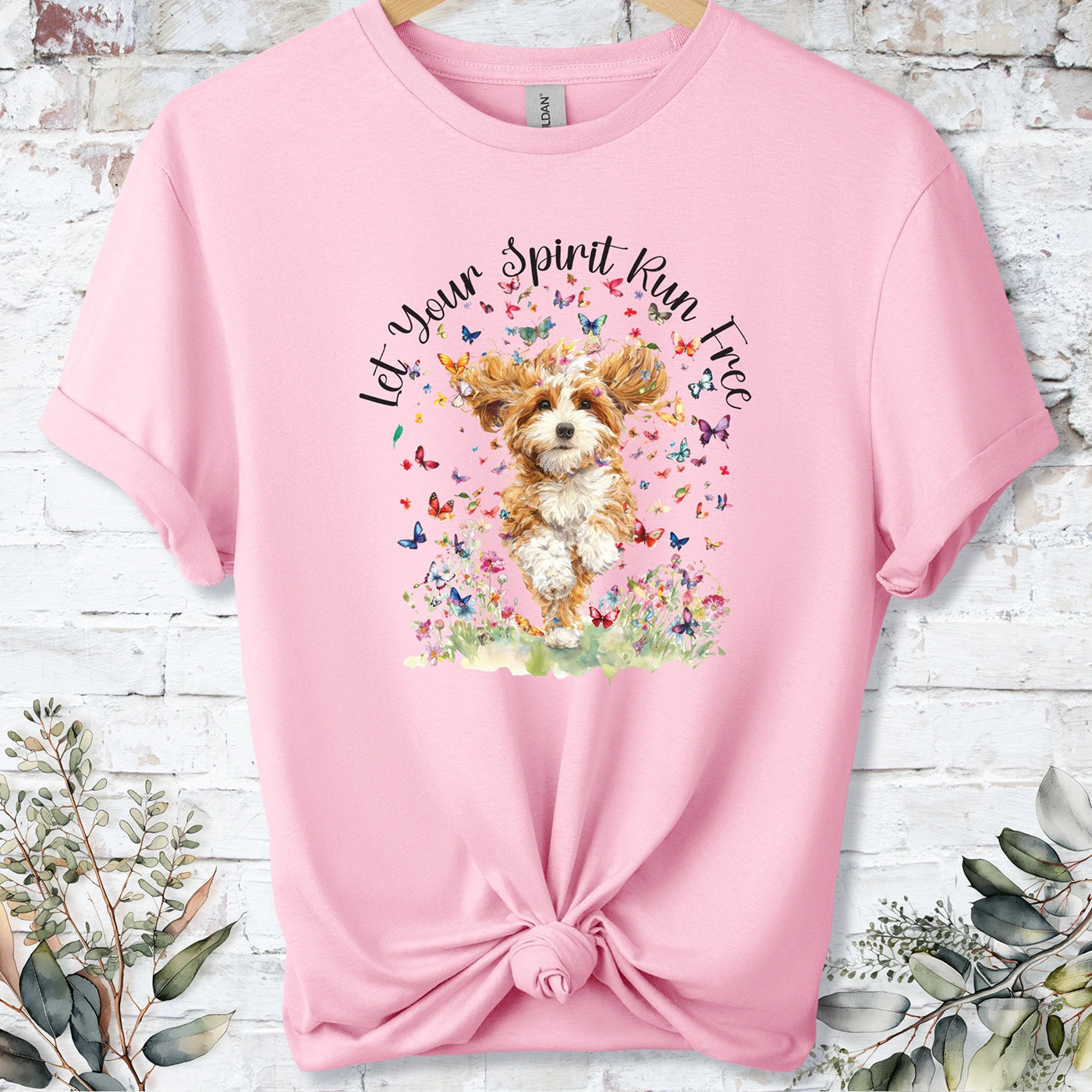 Cavapoo/Cavoodle #3 Let your spirit run free, Unixex  T shirt