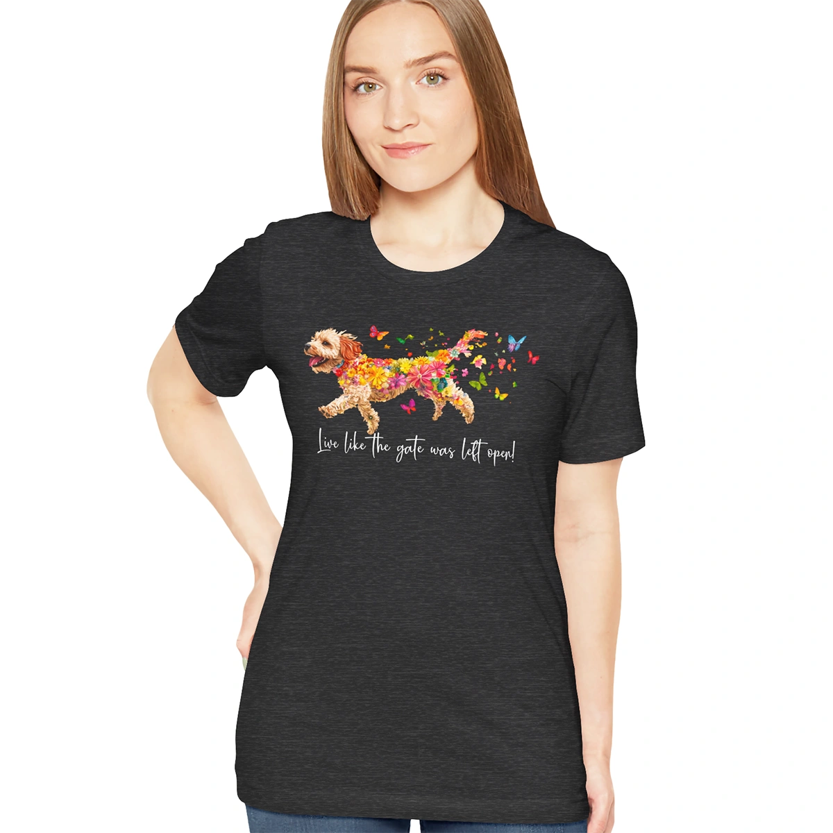 Cavoodle - Live like the gate was left open T shirt