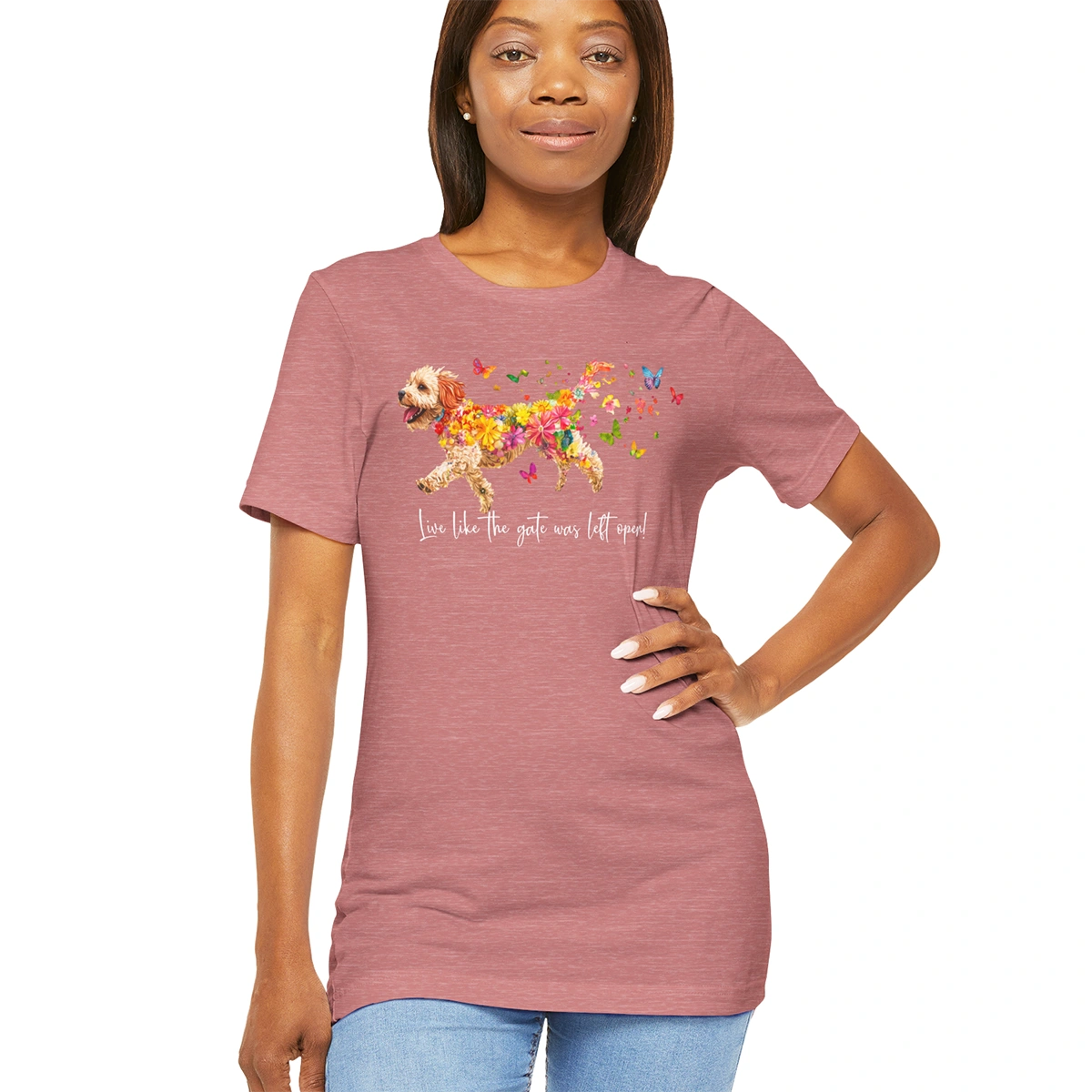 Cavoodle - Live like the gate was left open T shirt