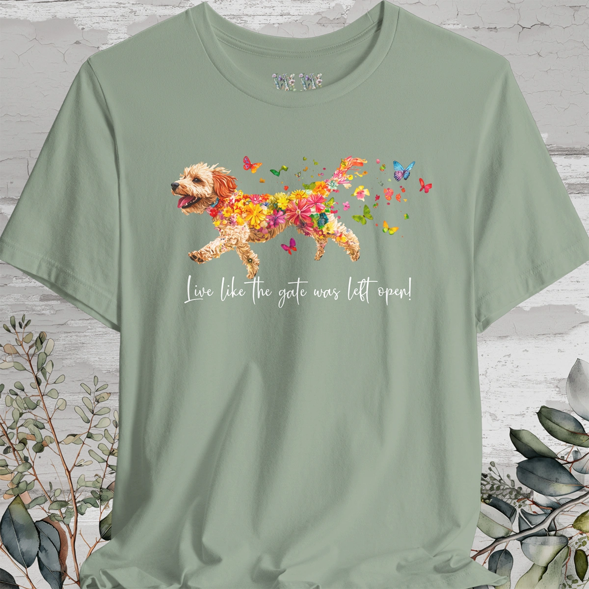 Cavoodle - Live like the gate was left open T shirt