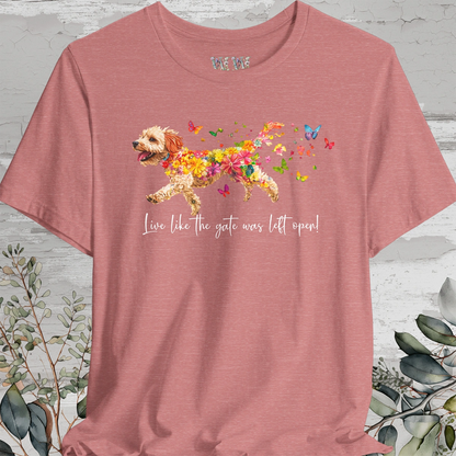 Cavoodle - Live like the gate was left open T shirt