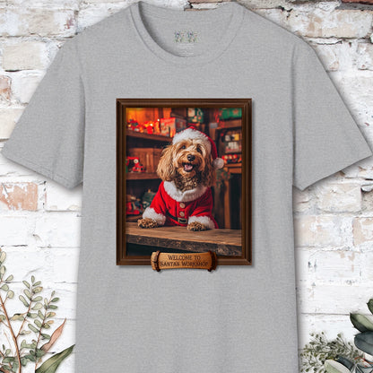 Cavoodle Santa's Workshop Unisex T shirt