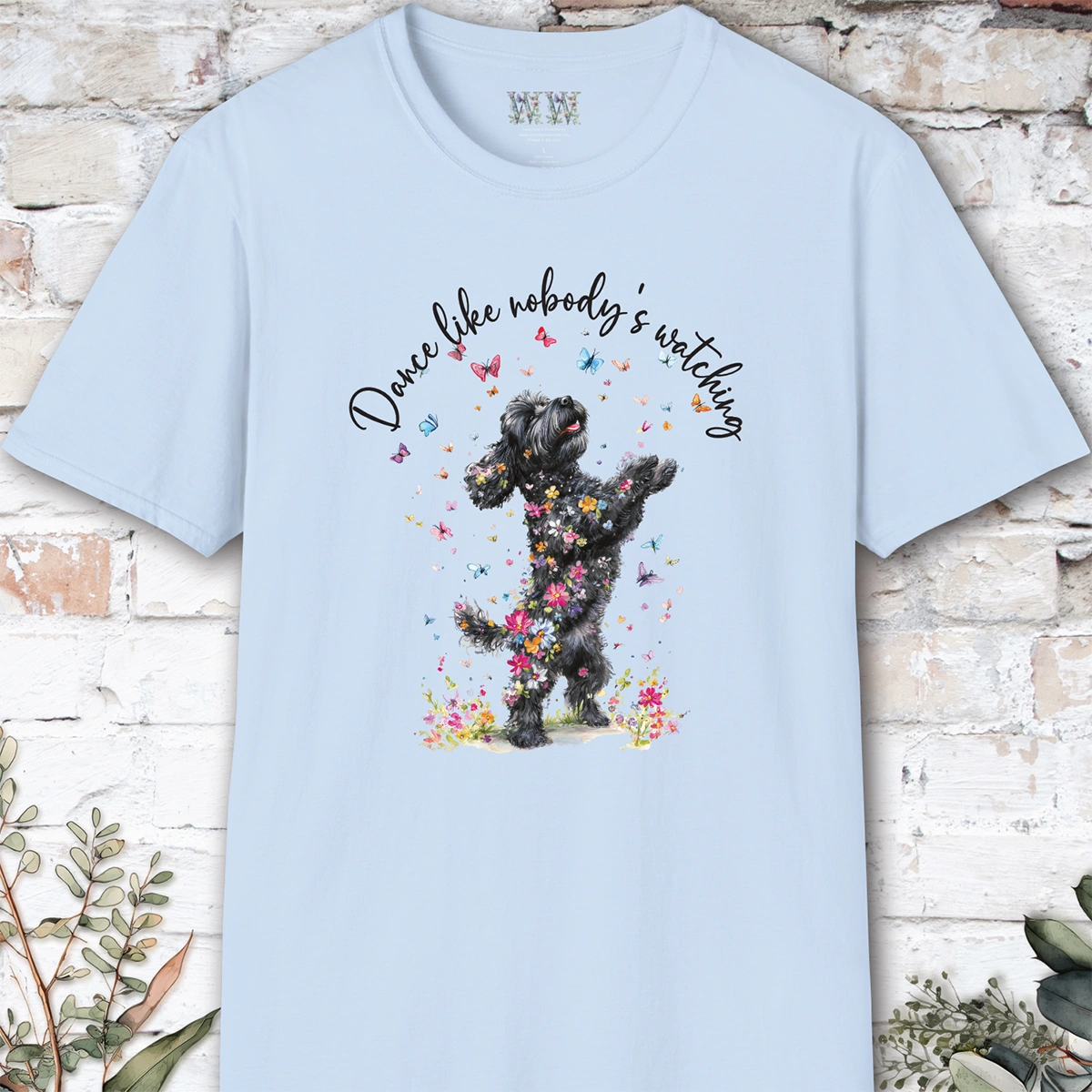Cavoodle/Cavapoo #1 "Dance like nobody's watching" unisex T shirt