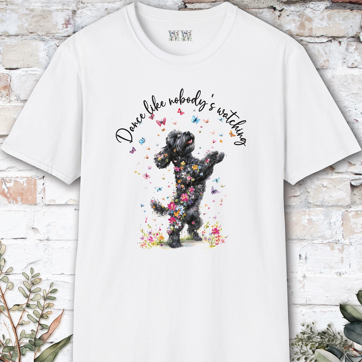 Cavoodle/Cavapoo #1 "Dance like nobody's watching" unisex T shirt