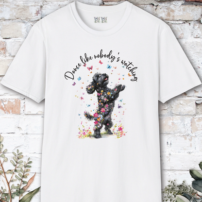 Cavoodle/Cavapoo #1 "Dance like nobody's watching" unisex T shirt