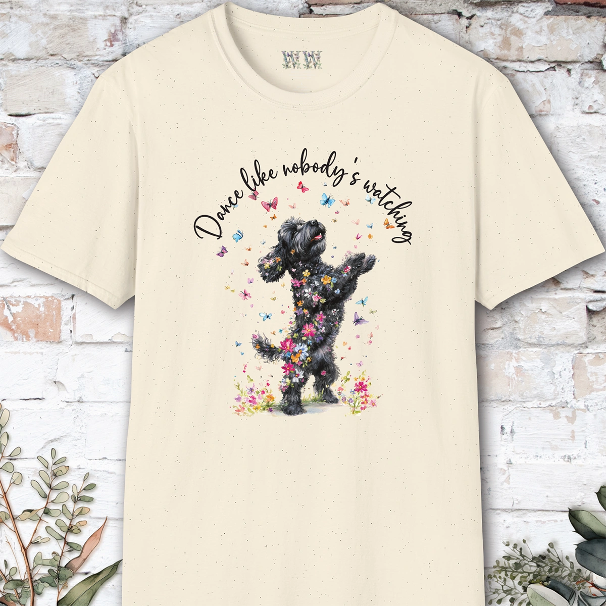 Cavoodle/Cavapoo #1 "Dance like nobody's watching" unisex T shirt